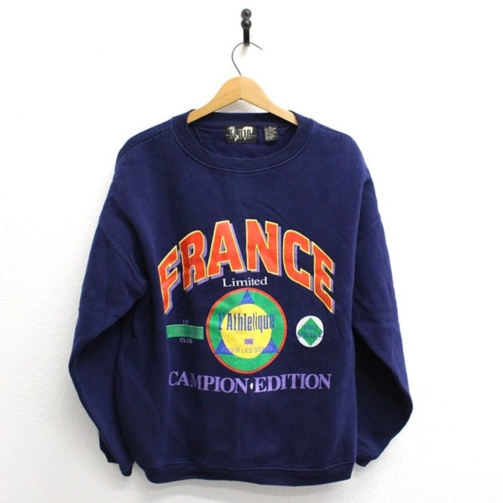 Vintage France Cycling Club Sweatshirt XL